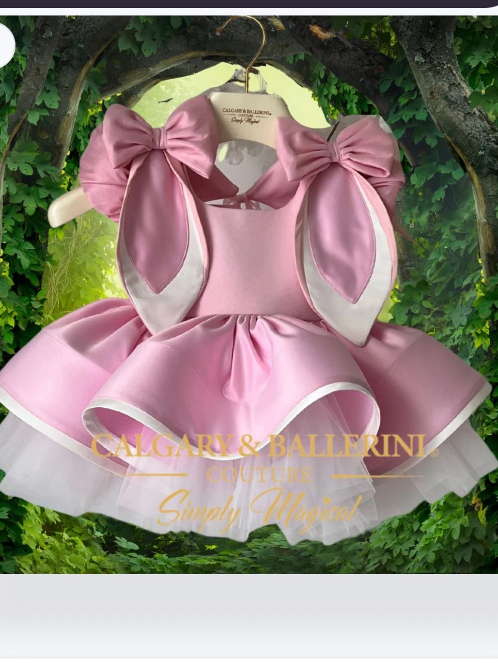 Calgary & Ballerini Couture Some Bunny is Turning One "The Velveteen Rabbit"